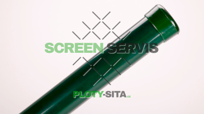 16875-sloupek kruhovy zeleny 38